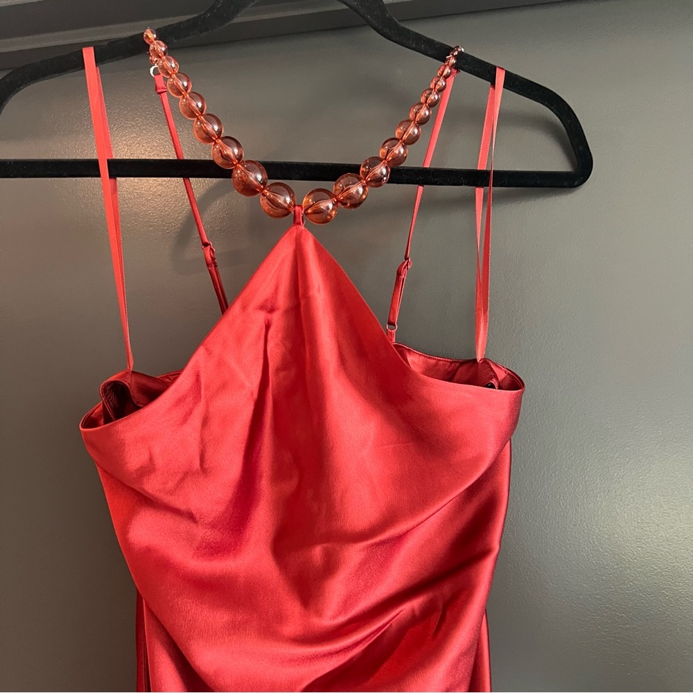 Staud Cadence Maxi Dress in Rust red Size 6 - Picture 5 of 14